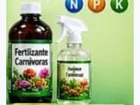 Carnivorous plant fertilizer
